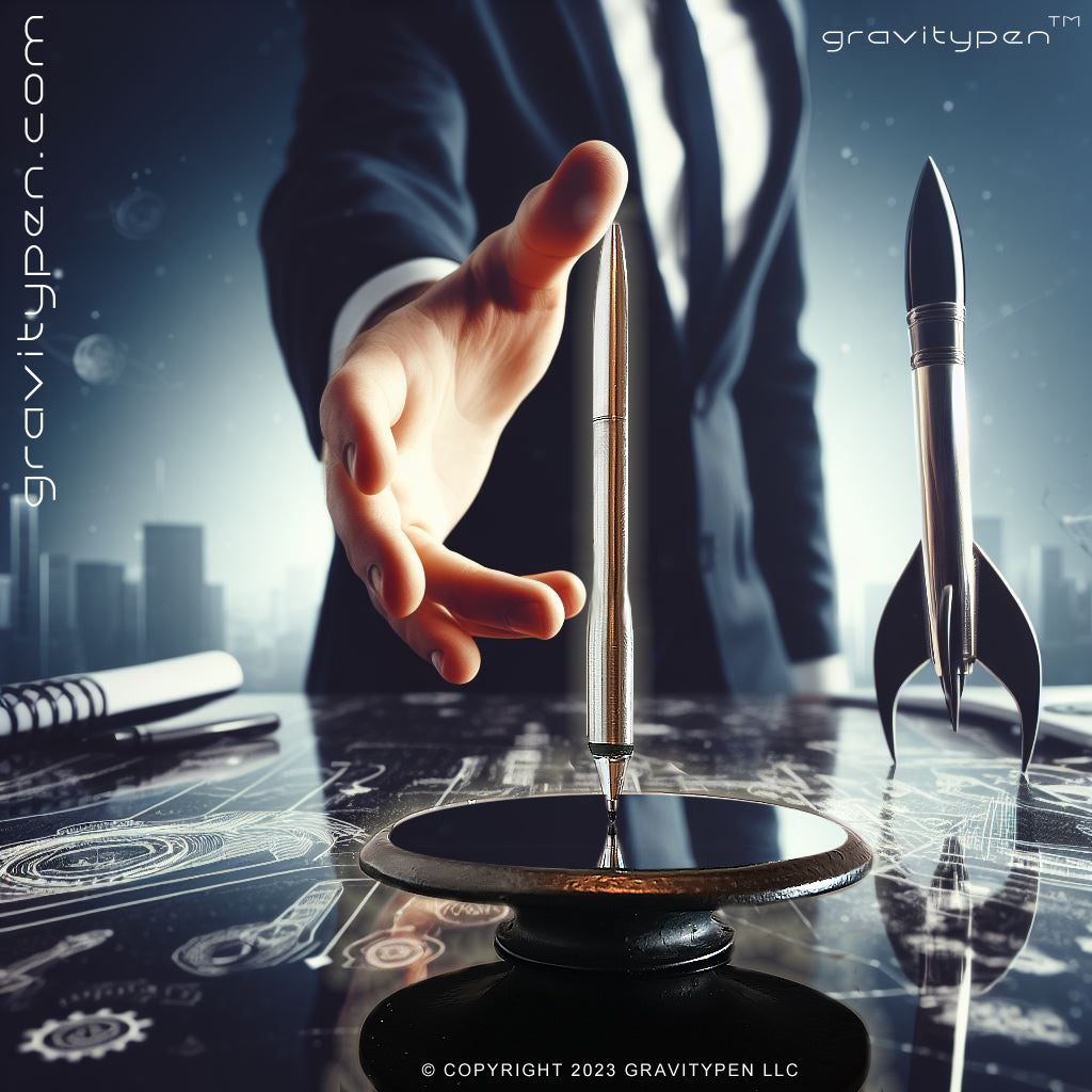 Gemini ™ by Gravitypen  ® - The Gravity Pen ® executive rocket pen.