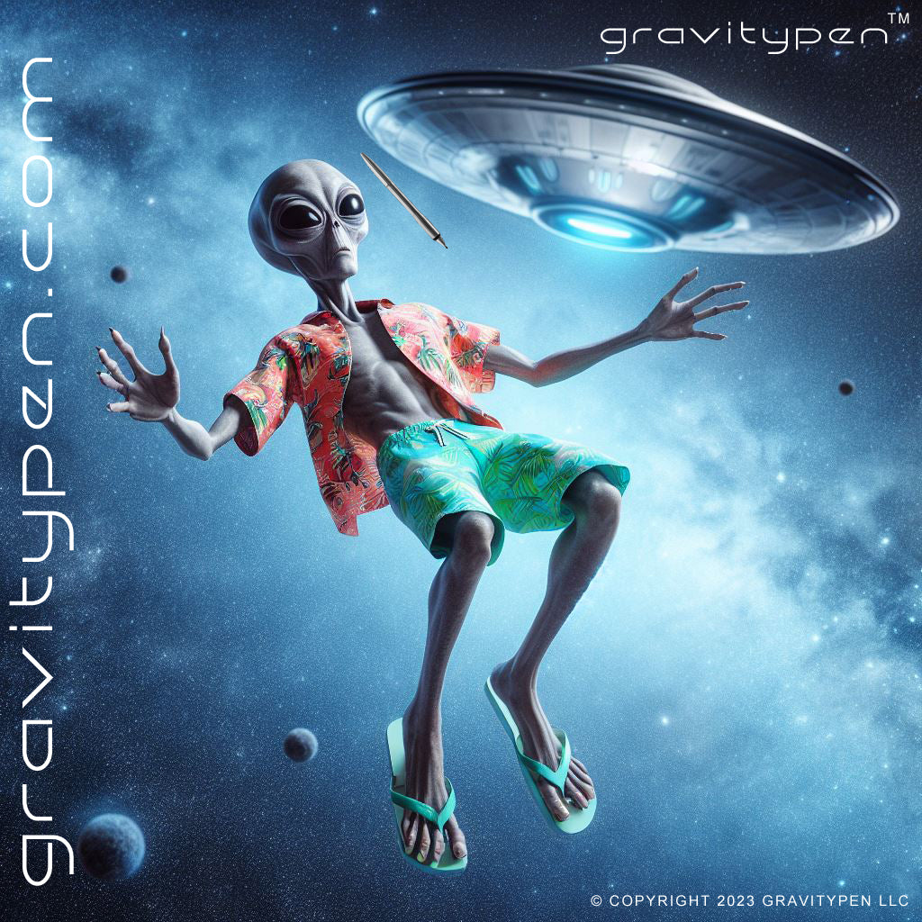 Gemini ™ by Gravitypen  ® - The Gravity Pen ® executive rocket pen.