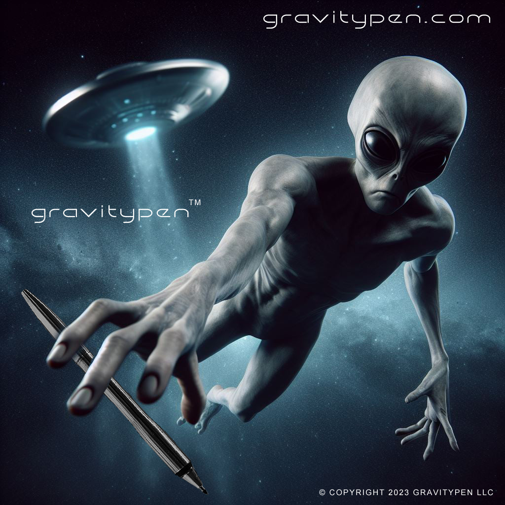 Gemini ™ by Gravitypen  ® - The Gravity Pen ® executive rocket pen.