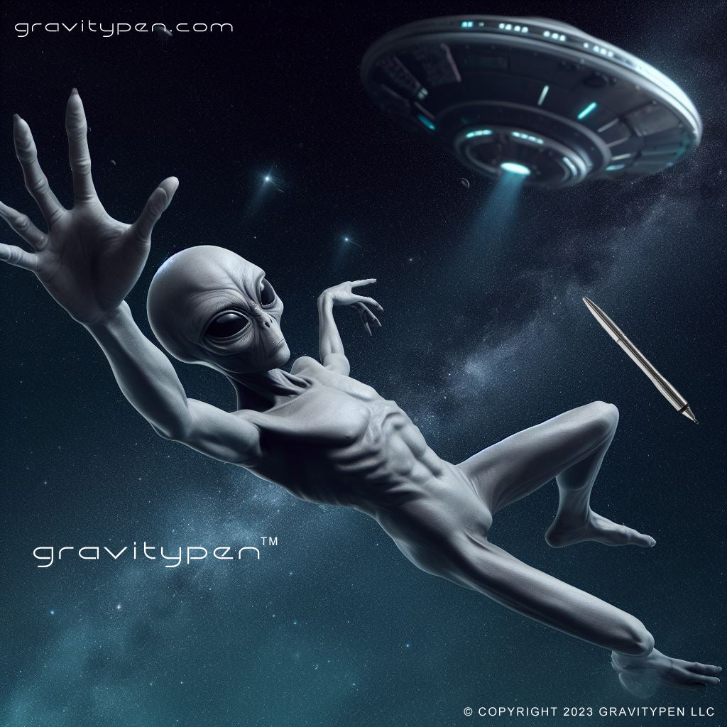 Gemini ™ by Gravitypen  ® - The Gravity Pen ® executive rocket pen.