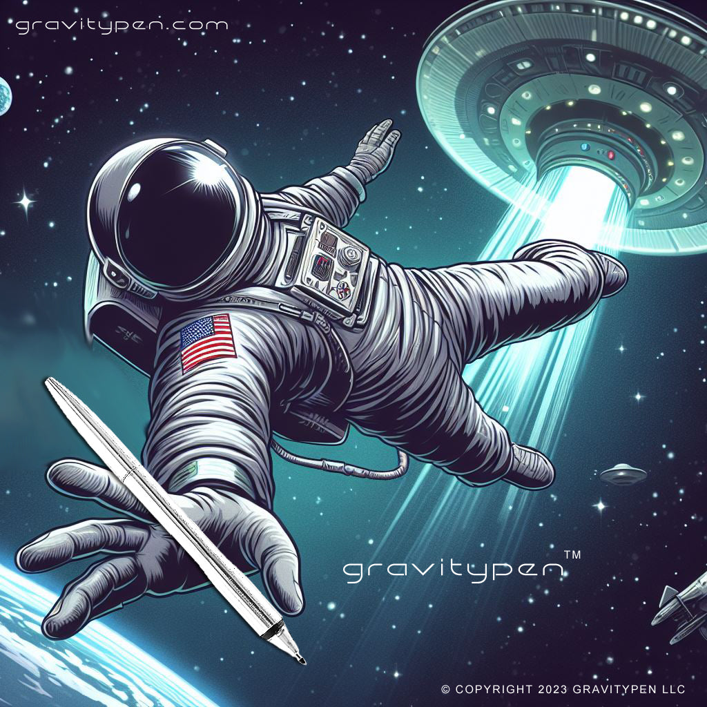 Gemini ™ by Gravitypen  ® - The Gravity Pen ® executive rocket pen.