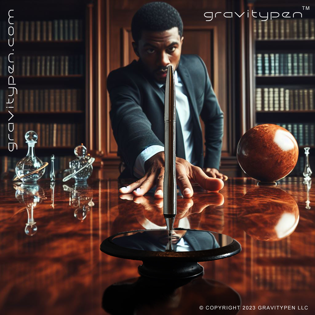 Gemini ™ by Gravitypen  ® - The Gravity Pen ® executive rocket pen.
