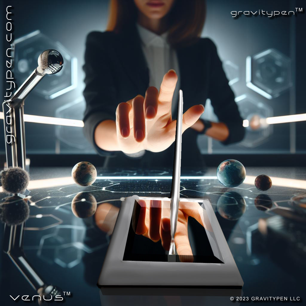 Venus ™ by Gravitypen ®  - The womans executive pen by Gravity pen ® . Self Balancing Luxury Pen.