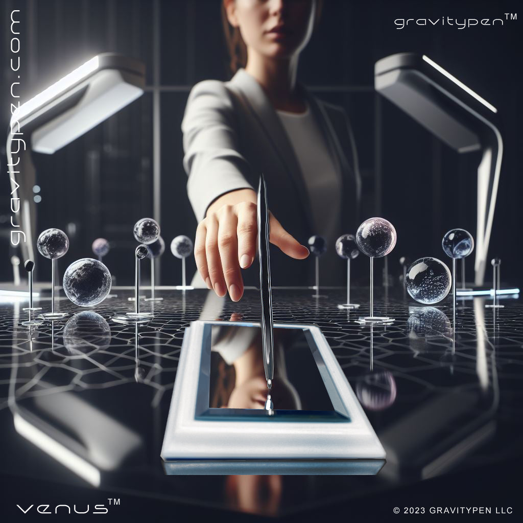Venus ™ by Gravitypen ®  - The womans executive pen by Gravity pen ® . Self Balancing Luxury Pen.