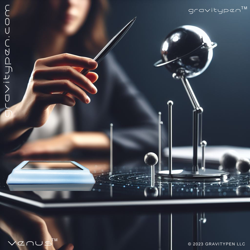 Venus ™ by Gravitypen ®  - The womans executive pen by Gravity pen ® . Self Balancing Luxury Pen.