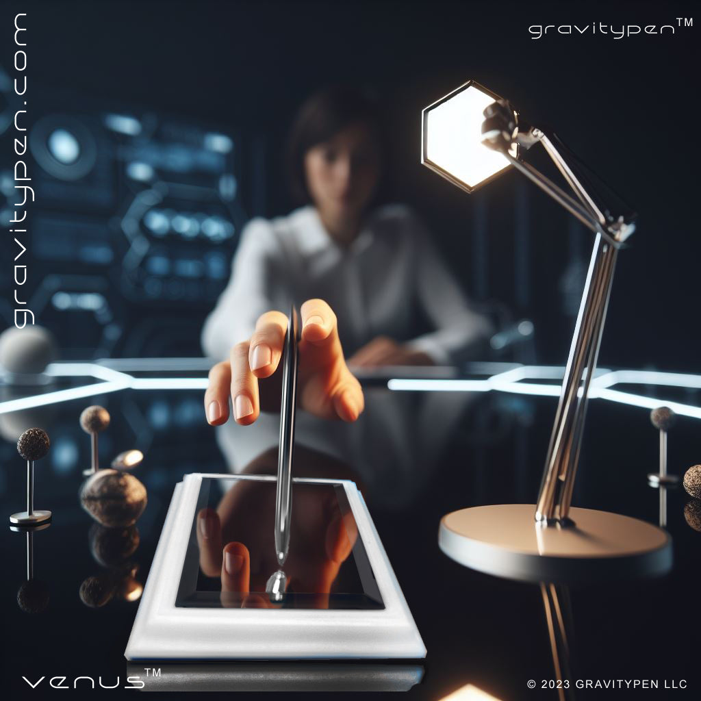 Venus ™ by Gravitypen ®  - The womans executive pen by Gravity pen ® . Self Balancing Luxury Pen.