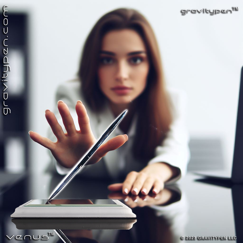 Venus ™ by Gravitypen ®  - The womans executive pen by Gravity pen ® . Self Balancing Luxury Pen.