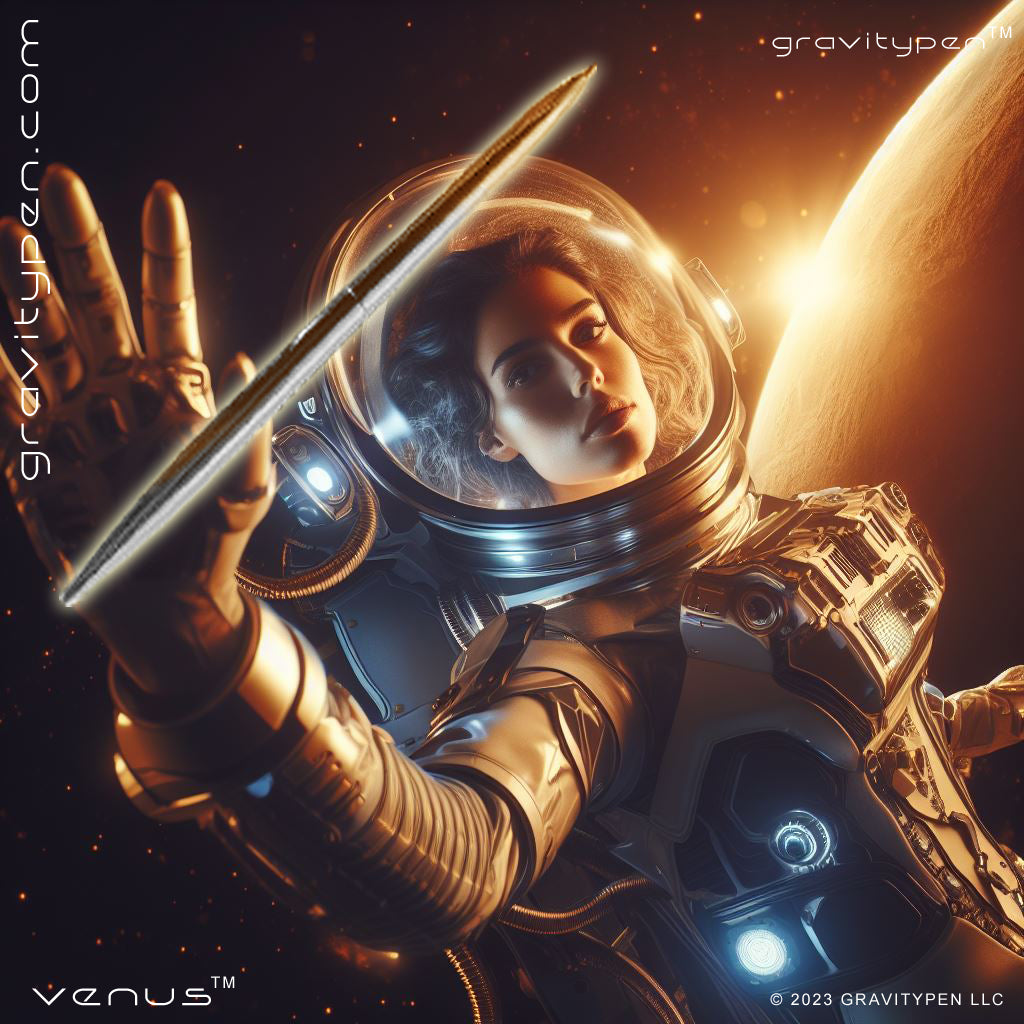 Venus ™ by Gravitypen ®  - The womans executive pen by Gravity pen ® . Self Balancing Luxury Pen.