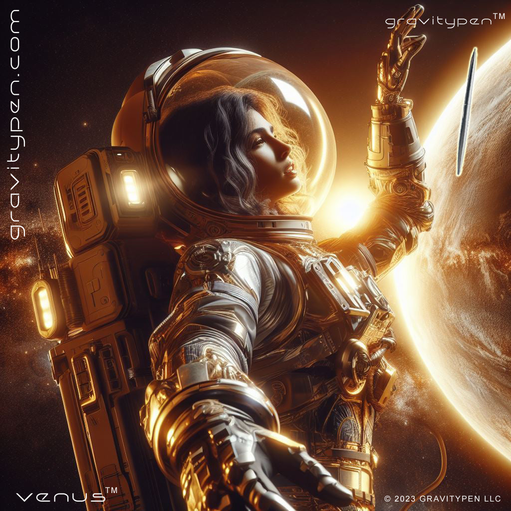 Venus ™ by Gravitypen ®  - The womans executive pen by Gravity pen ® . Self Balancing Luxury Pen.