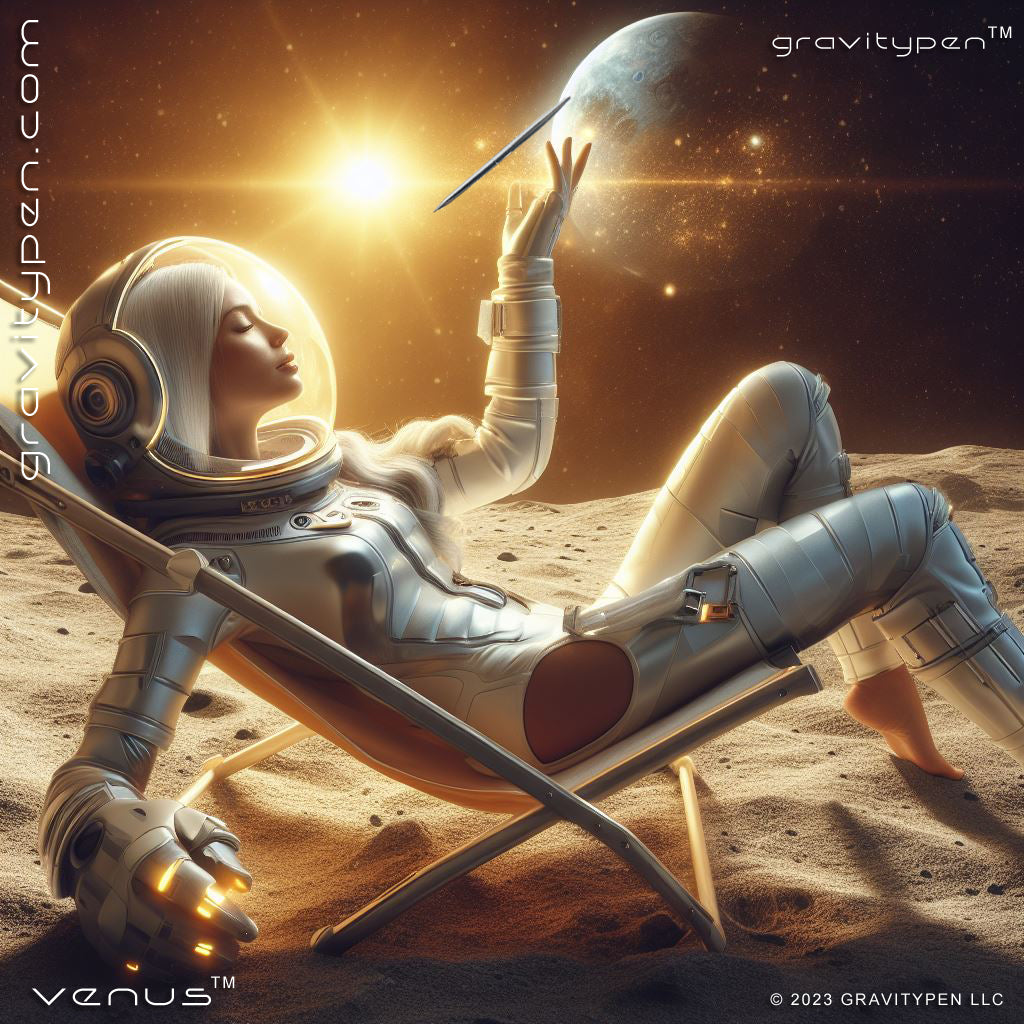 Venus ™ by Gravitypen ®  - The womans executive pen by Gravity pen ® . Self Balancing Luxury Pen.