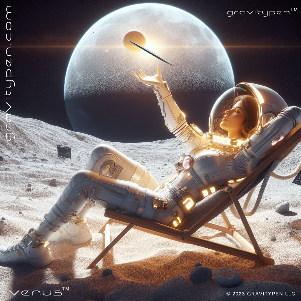 Venus ™ by Gravitypen ®  - The womans executive pen by Gravity pen ® . Self Balancing Luxury Pen.