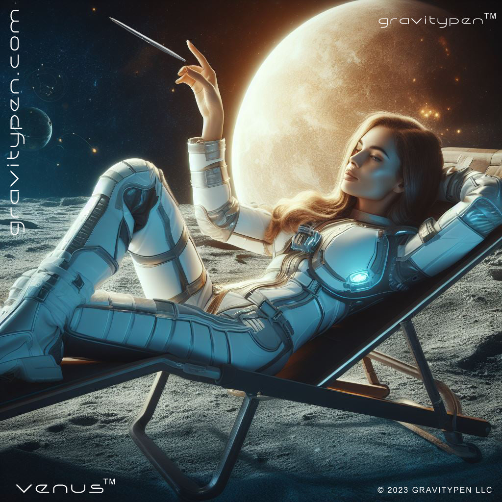 Venus ™ by Gravitypen ®  - The womans executive pen by Gravity pen ® . Self Balancing Luxury Pen.