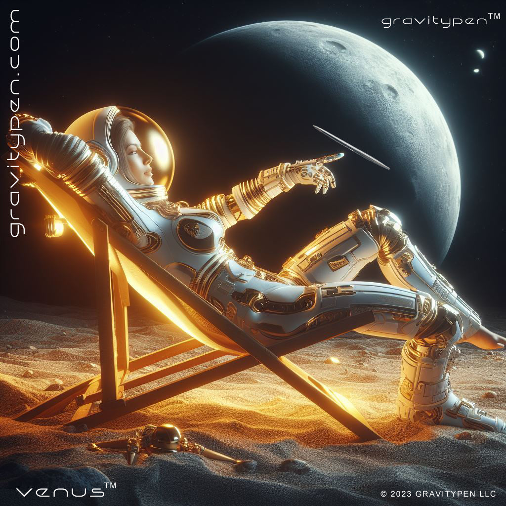 Venus ™ by Gravitypen ®  - The womans executive pen by Gravity pen ® . Self Balancing Luxury Pen.