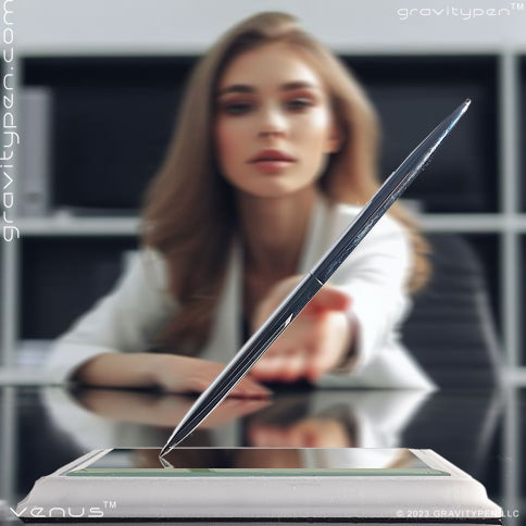 Venus ™ by Gravitypen ®  - The womans executive pen by Gravity pen ® . Self Balancing Luxury Pen.
