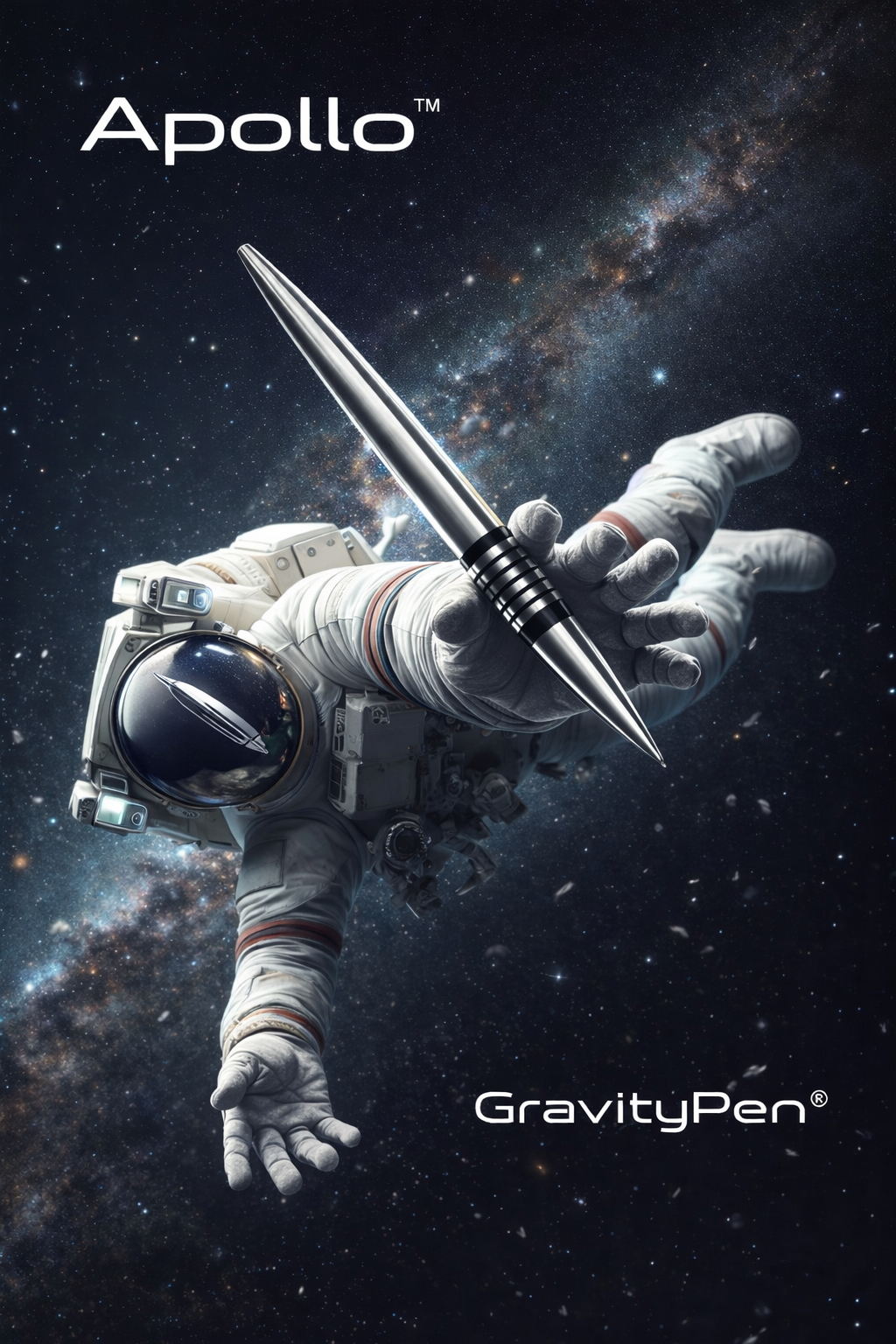 Apollo ™ by Gravitypen  ® - The Gravity Pen ® Executive Astronaut  Pen.