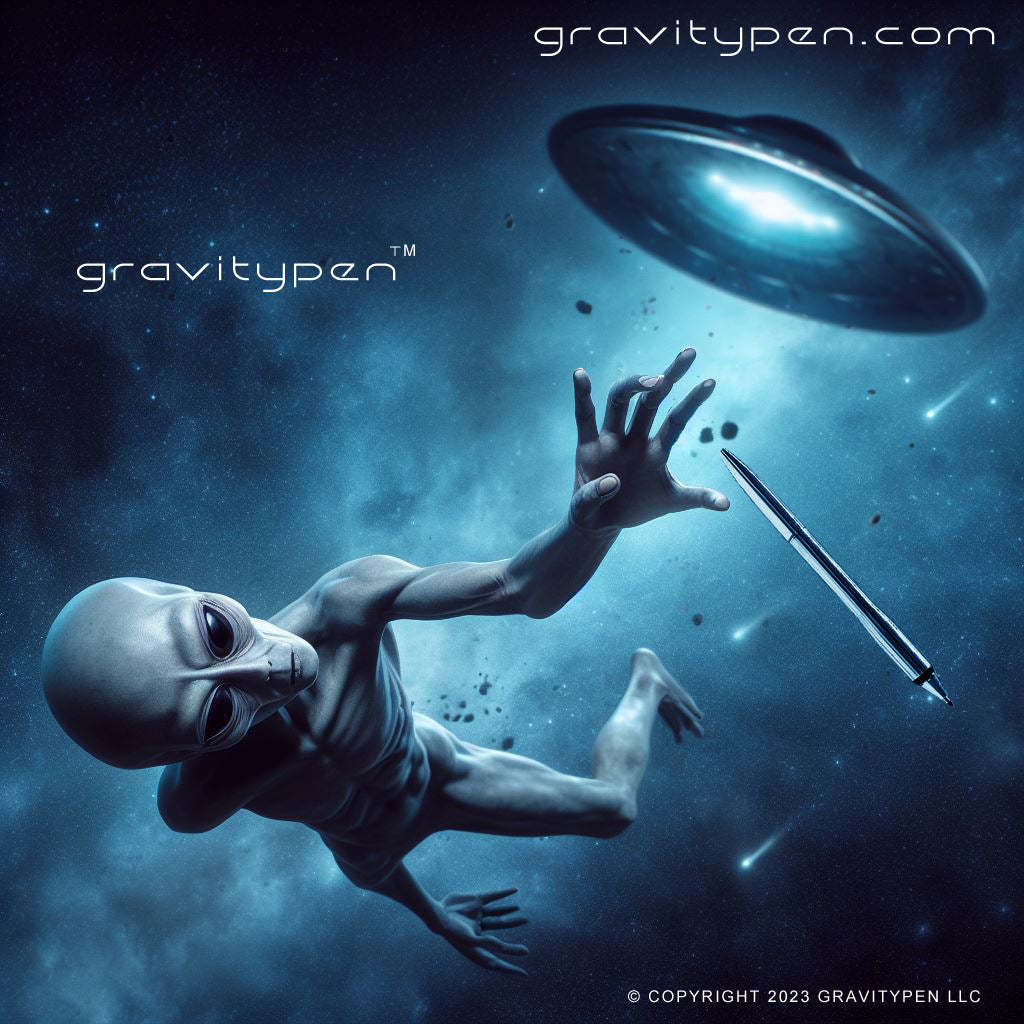 Gemini ™ by Gravitypen ™ - The original self balancing, gravity defying pen.