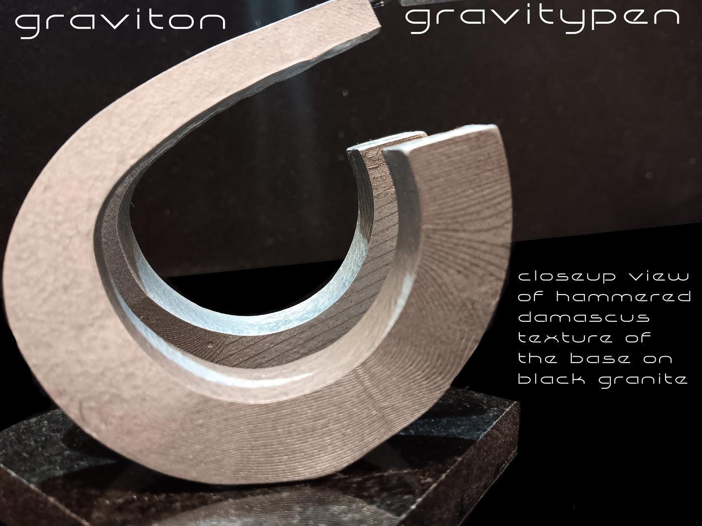 Graviton ™ by Gravitypen ™ - The Original Free Standing, Self Balancing Luxury Pen